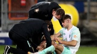 ケガに泣かされるブレーメンFWフュルクルク、つま先を骨折