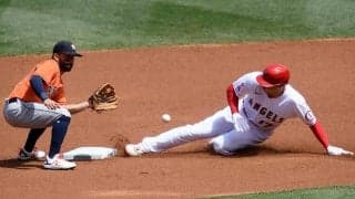 【MLB】大谷翔平、通算209勝グリンキーから投手内野安打　二盗でトラウト先制2ラン演出