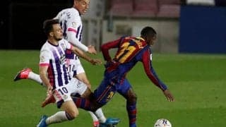 「非常に優秀」「フィジカル面で大きく向上」クーマンが絶好調デンベレを賞賛