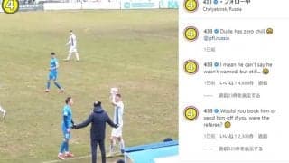 相手顔面へ怒りのスローイン　ロシア選手に母国衝撃「近すぎる相手を許さなかった」