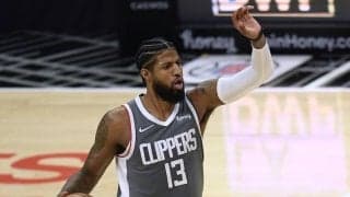 第1Qに47得点を奪ったクリッパーズがブレイザーズに勝利…ジョージが36得点