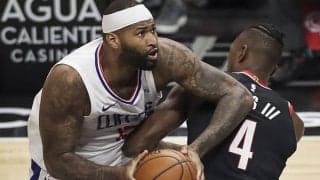 クリッパーズに10日間契約で加わったデマーカス・カズンズ、ゴール下での力強さとスキルの高さを示す上々のデビュー