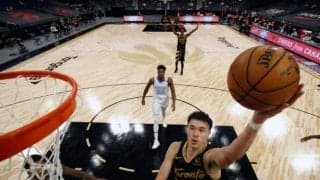 前半で26点のビハインドを背負ったラプターズ、チームは完敗も渡邊雄太は攻守に奮闘しアピールに成功