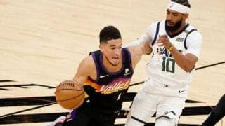 サンズがジャズとのウェスタン上位対決を制す…ブッカーがチームトップの35得点