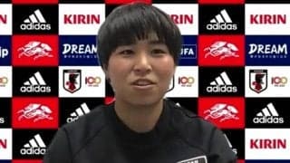 なでしこデビューの18歳MF木下桃香、想いを強める「心に残るプレー、面白いプレーができるように」