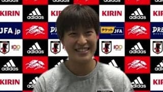 元FWながらCBとしてなでしこ初出場の二刀流DF宝田沙織、東京五輪に向けて「もっと極めていきたい」