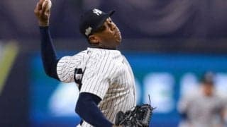 【MLB】「オーマイガー！」チャップマンの164キロ＆変化球の強烈コンビにファン悲鳴