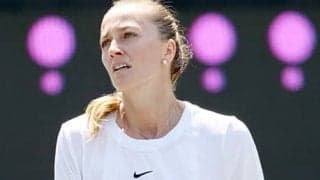 クヴィトバ 世界91位に敗れる