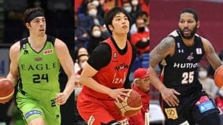 メイヨ、岡田、ニュービルがノミネート…Bリーグ3月度月間MVPは誰の手に？