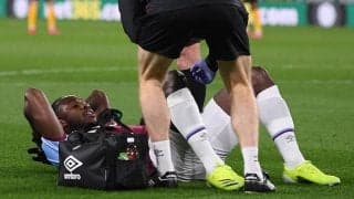 ウェストハムにアントニオ負傷のさらなるダメージ…レスター戦欠場、長期離脱の恐れも