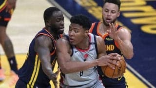 【NBA】八村塁、年俸40億円スターと“華麗アリウープ”に米熱狂「流れが良すぎる」「熱い」