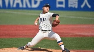 【大学野球】プロ注目右腕の法大・三浦が62年ぶり“ノーヒットワンラン”　慶大破り、春連覇へ好発進