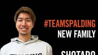 林 翔太郎（新潟アルビレックス BB）がスポルディングのブランドアンバサダーに就任