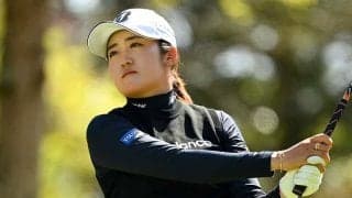 1日28ホールの稲見萌寧「クタクタ」　暫定首位浮上も「放心状態になるような疲労」