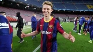 クラシコ初勝利を目指すデ・ヨング「いつだって特別なプレッシャーを感じる」