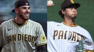 【MLB】パドレス右腕、ノーノー達成の裏には5本指ソックス？　ダルビッシュが秘話明かす