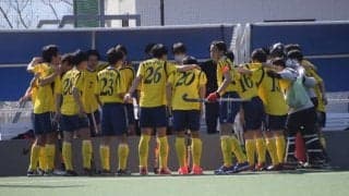 【陸上ホッケー部男子】昨年度秋季リーグ王者の天理大に完敗