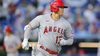 【MLB】大谷翔平、激走12秒の“ダイナミック三塁打”を米記者速報「オオタニ飛ぶように走る」