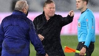 エル・クラシコ敗北のバルサ、指揮官クーマンが不満 「2-2でないなら、判定が結果に影響したのは明らか」