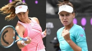 ツアー初タイトルをかけてクデルメトワとコビニッチが決勝で対戦[ボルボ・カーOP]