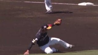 「芸術的価値がある」鷹今宮、三遊間スライディング好捕の超絶美技に拍手喝采