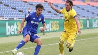 先発復帰も51分で交代した久保建英、ヘタフェ監督が交代の理由を明かす