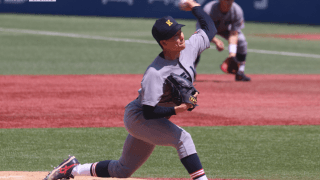 先発増居が７回11奪三振の好投　打線も７得点で快勝！／法大２回戦