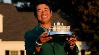 松山が「歴史打ち立てた」　悲願Vを欧米続々称賛「グリーンジャケットはヒデキのもの」