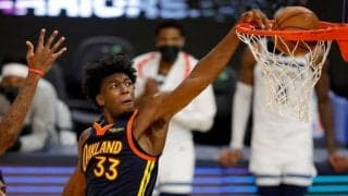 ウォリアーズのジェームズ・ワイズマンが右ひざ半月板を損傷、今季絶望か