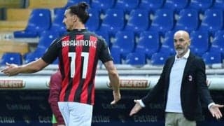 ミラン監督 イブラが審判を侮辱したことを否定「怒らせた訳ではない」