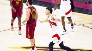 渡邊雄太はキャリアハイを更新する14得点、新戦力ギャリー・トレントJr.の44得点でラプターズがキャブズに圧勝