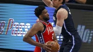 東地区首位シクサーズがマブスに快勝…エンビードが36得点の躍動