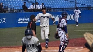 [硬式野球]小口の珍プレー、佐々木の本塁打、３失策・・・まさかが続いた立正大１回戦