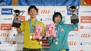 【スポーツクライミング】森秋彩が連覇達成！ 吉田智音が初優勝「LJC2021」