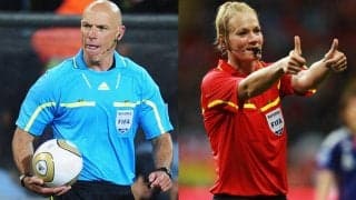 共にW杯決勝で笛を吹いた有名主審カップルが6162㎞の遠距離を超えてついにゴールイン