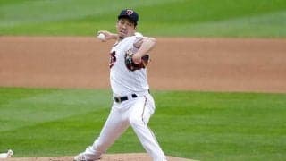 【MLB】前田健太、5回途中7安打3失点の粘投も今季初黒星　珍しいバント処理ミスも…