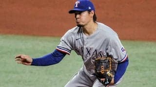 【MLB】有原航平、逆転ピンチで筒香嘉智を三振斬り　6回途中無失点、初勝利権利持って降板
