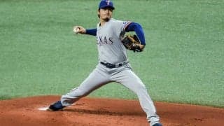 【MLB】有原航平、5回まで無失点好投でメジャー初勝利の権利　筒香との対決は空三振、一ゴロ