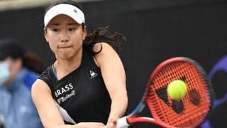 日比野菜緒がストレート勝利でベスト8入り! 1回戦の死闘も2回戦では疲れを感じさせず[MUSCヘルス女子オープン]