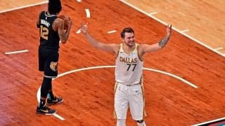 “ルカ・マジック”発動！ ドンチッチのブザービーターでマブスがグリズリーズを下す