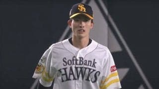 鷹・周東の超美技に球場どよめき＆大拍手　今宮ばりの好捕＆ジャンピングスロー