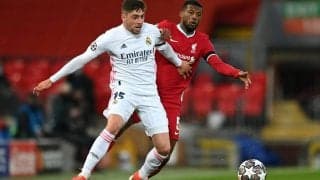 足を痛めながらのプレーだった？ リバプール戦フル出場のレアルMFバルベルデのパートナーが明かす