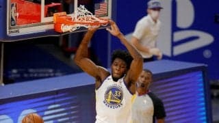 ウォリアーズのジェームズ・ワイズマンが右ひざを手術、今季残り試合は欠場へ