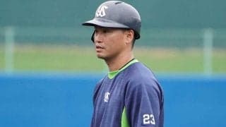 「びっくりするぐらい頭の位置ずれない」　燕青木の“名打者ぶり”が分かるスロー映像