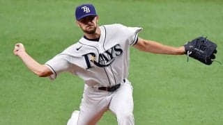 【MLB】バットが届かない超横滑り　筒香同僚の“攻略困難な1球”に米驚愕「刀だ」「やばい」
