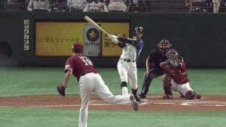 田中将大、国内復帰初登板で2イニング連続被弾　初回は中田に2ラン＆2回は石井にソロ