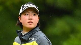 18歳アマ・竹田麗央が暫定首位浮上！　「65」の大会コースレコード「緊張しなかった」