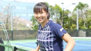 奥脇莉音選手インタビュー　ポテンシャルを秘めたサウスポー！ 尾﨑里紗プロと練習も。どうして左利きに!? プロ転向の理由とは!?【注目のジュニアテニス選手特集④】