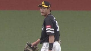 「守備でも変態」　鷹・柳田悠岐、衝撃レーザービームで走者生還を阻止