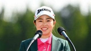 19歳山下美夢有、300万円“先行投資”で初V　昨夏購入の弾道計測器「効果が出ている」